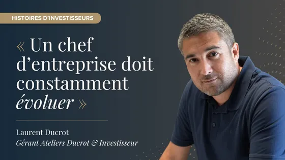 Chef d'entreprise et investisseur, gérant des Ateliers Ducrot